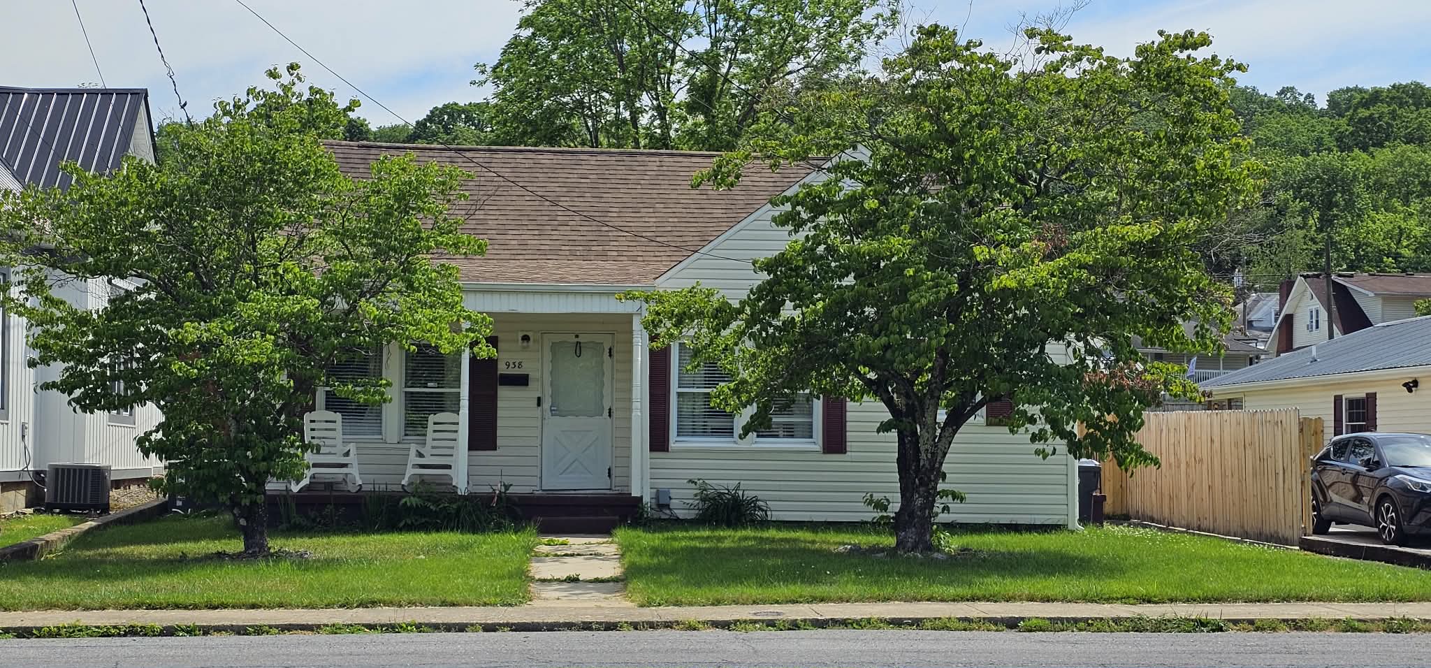 House exterior from the street